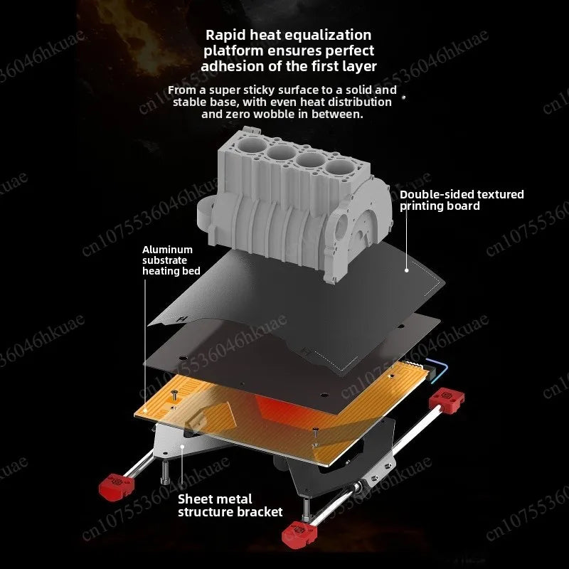Desktop 3D Printer DIY Assembly Kit With CoreXZ Structure Open Source For Household Printing Project