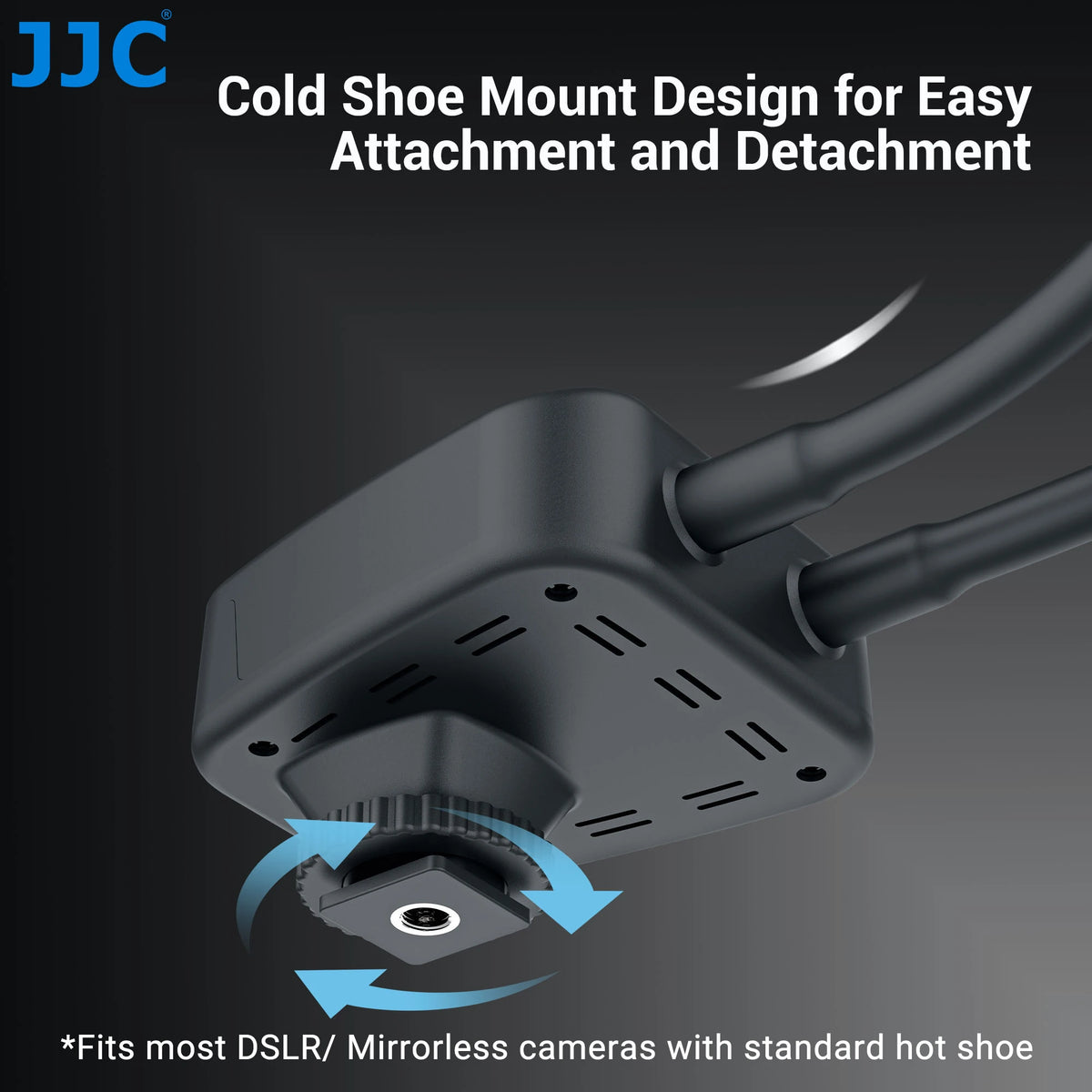 JJC LED Macro Arm Light with 10 Level Ajustable Brightness Macro Photography Lighting for Canon Nikon Sony Olympus Fujifilm DSLR