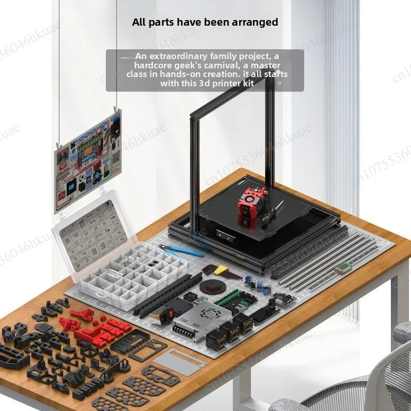 Desktop 3D Printer DIY Assembly Kit With CoreXZ Structure Open Source For Household Printing Project