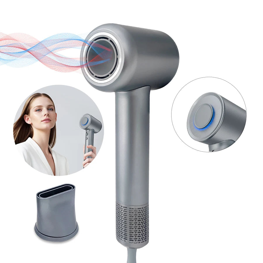 Professional Hair Dryer High-Speed 110V Personal Blower Hair Care Styling Negative Ion Tool Magnetic Nozzle Fast Hair Blow Dryer